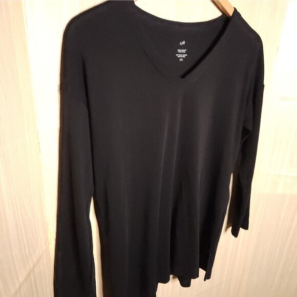 J. Jill Petite Supima Cotton V Neck Small - Picture 3 of 6